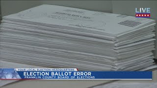 Scanning machine to blame for incorrect absentee ballots in Franklin County