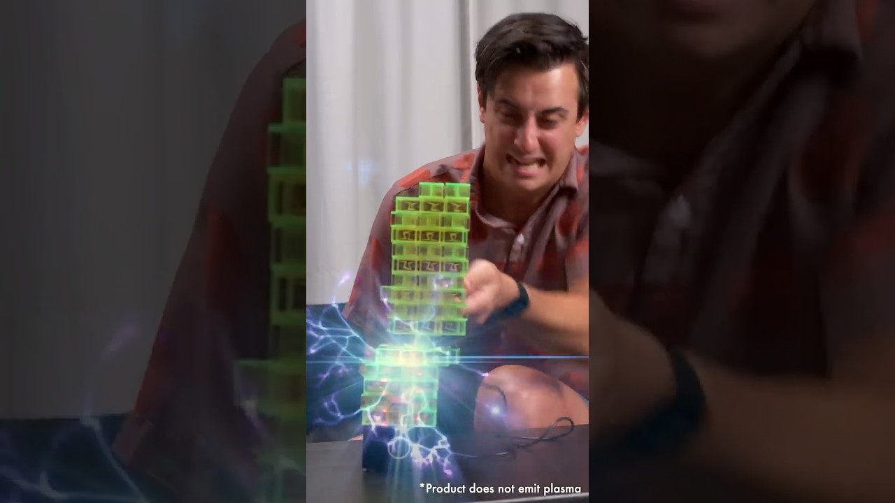 ShiZap!: A block stacking game with an electrifying twist.