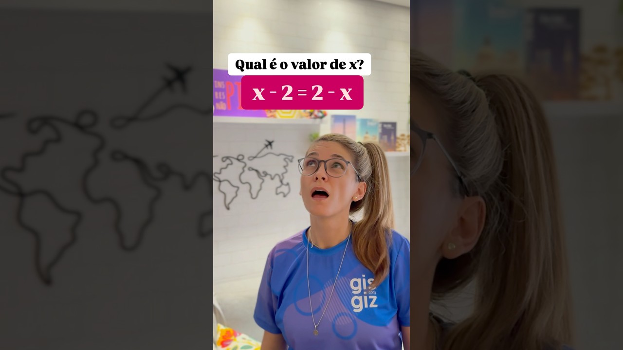 Qual é o valor de x? 🤔