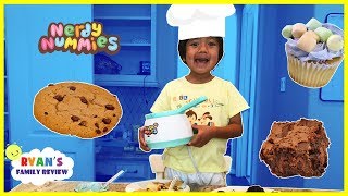 Kids Fun Baking Cookies and Brownie with Ryan's Family Review