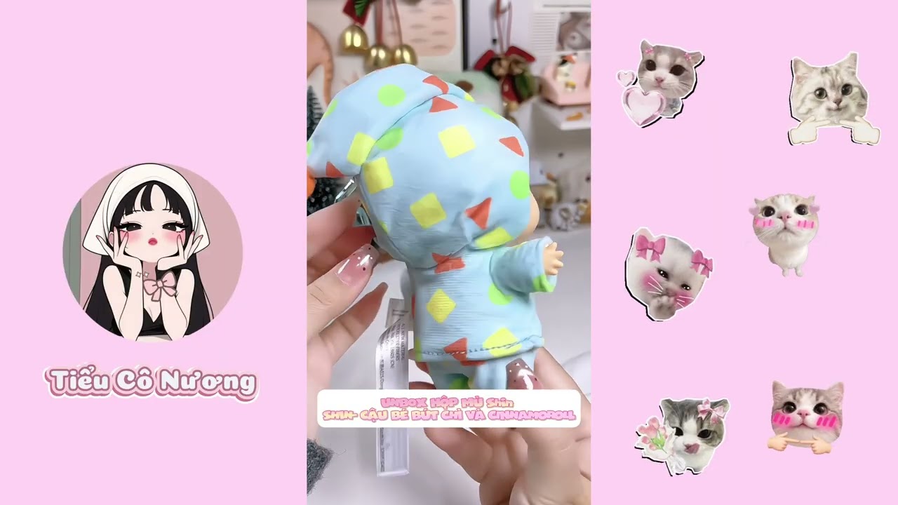 Tổng hợp những video unbox túi mù của chị Tiểu Cô Nương