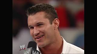 Randy Orton and Eric Bischoff segment