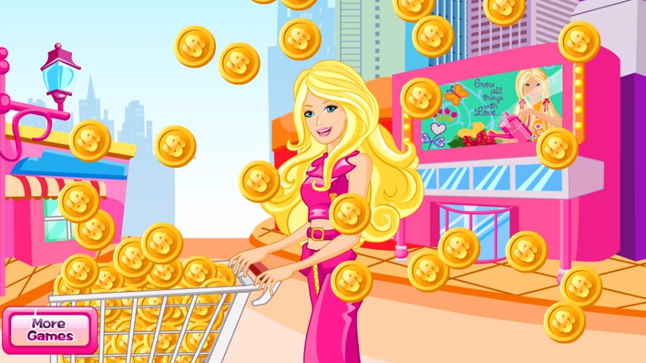 barbie baby shopping game