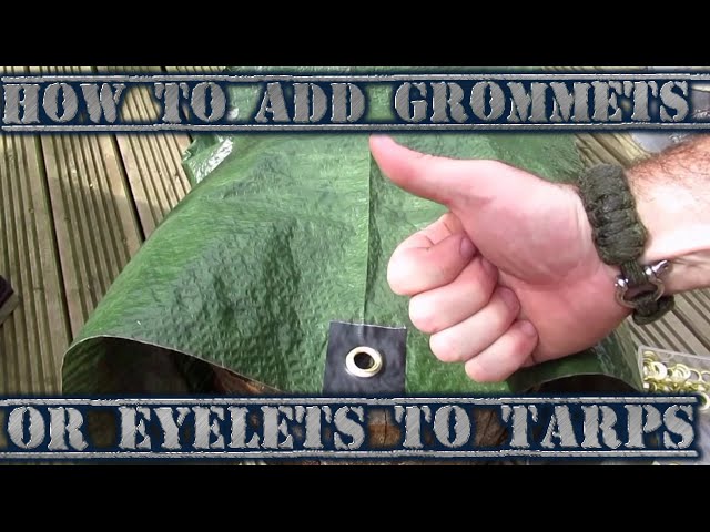 How To Set Grommets And Eyelets 
