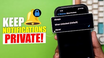 How to Hide Notification Previews (Contents) from Lock Screen on iPhone