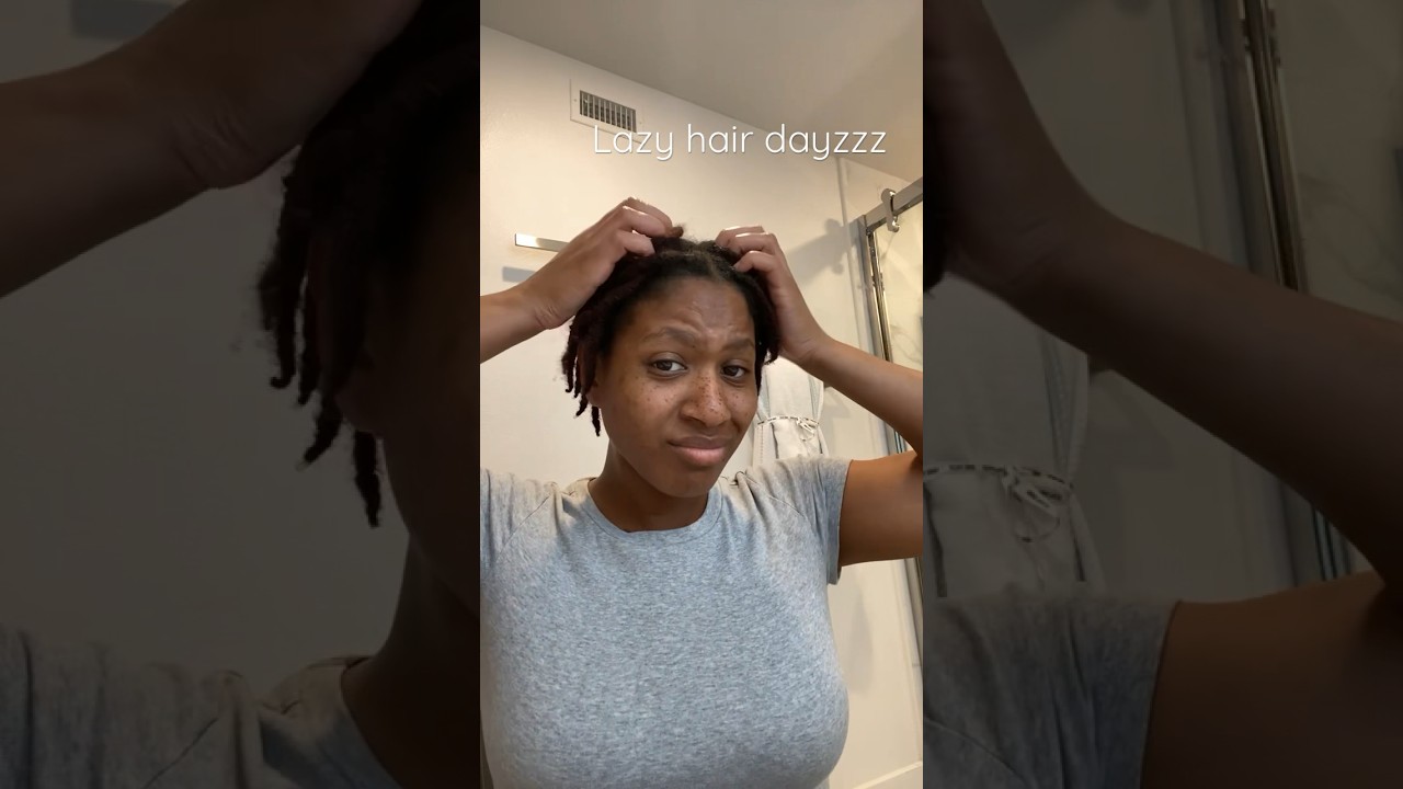 When I’m too lazy to do my starter locs 