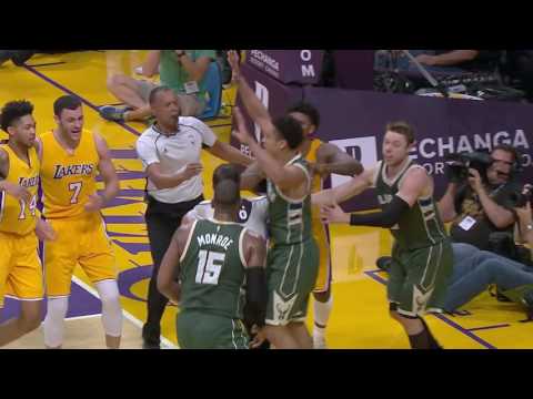 Milwaukee Bucks Vs Los Angeles Lakers March 17 2017 NBA 2016 17 Season