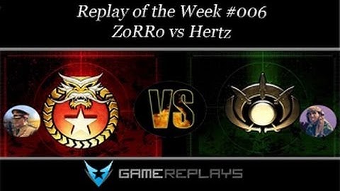 [GR.org][Replay of the Week] 006 - ZoRRo vs Hertz