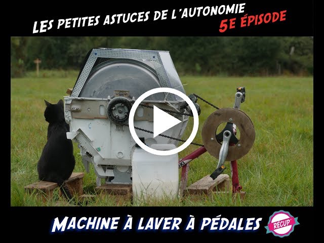 PAA #5 - Machine à laver à pédales DIY 