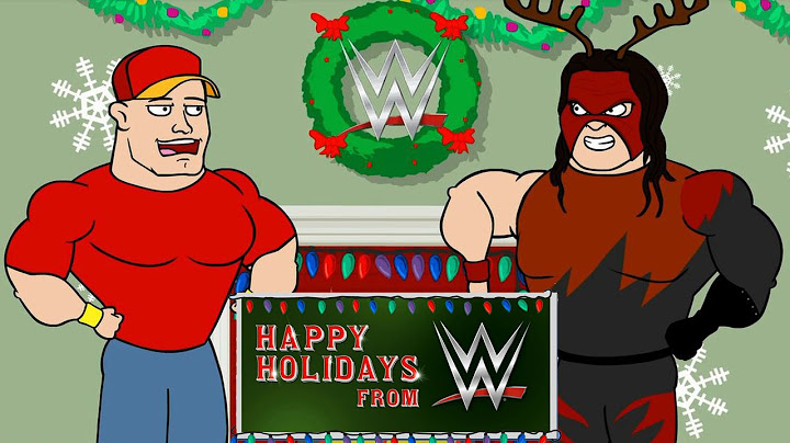 Happy Holidays from WWE