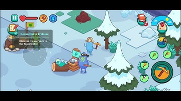 Dumb Ways To Survive | Imbecile Ice Cap! Found The Train Station Entrance 🩵