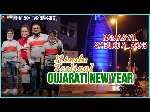 LIFE IN DUBAI:NAMASYAL SA MAY BURJ AL ARAB II GUJARATI NEW YEAR II Filipino-Indian Family Vlogs