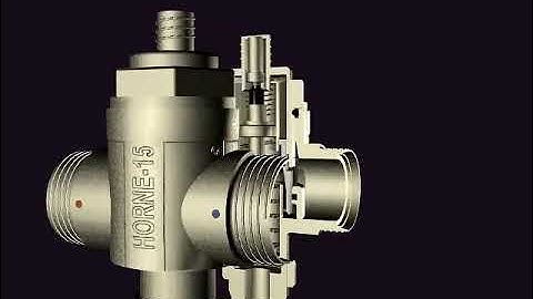How does a thermostatic mixing valve work?