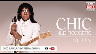 CHIC &amp; Nile Rodgers EXIT Festival 2013