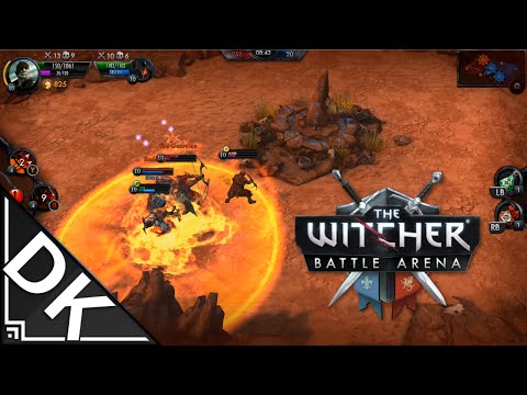 The Witcher Battle Arena - Android gameplay (Nvidia SHIELD Tablet)