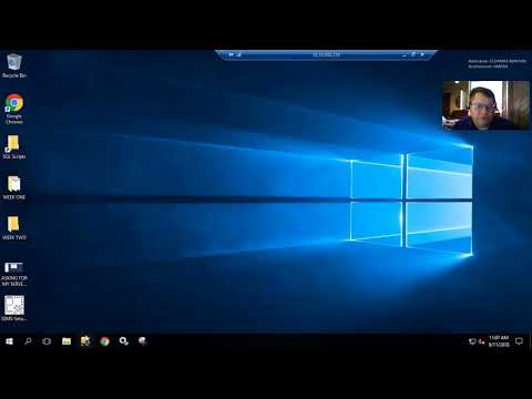 CIS 117: How To Find SQL Server if name on SSMS Connection Panel is blank