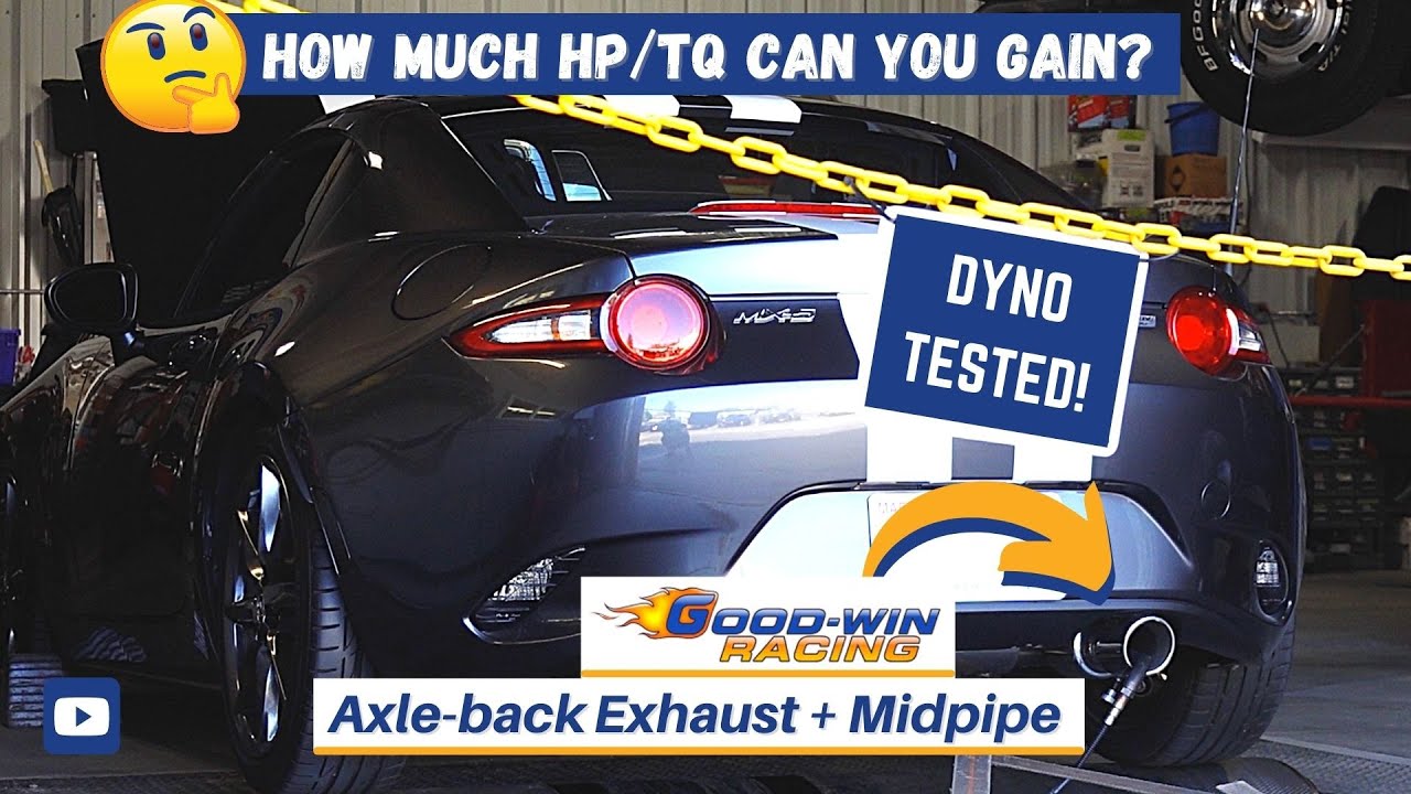 Goodwin-Racing MIDPIPE + RoadsterSport SuperStreet Exhaust - DYNO ...