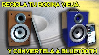 DIY: Do you have an old speaker? Convert it to bluetooth !!!
