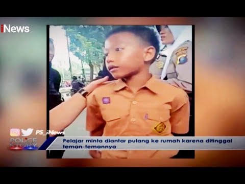 Pelajar SMP Minta Diantar Pulang Polwan saat Ditinggal Temannya Demo Part 01 - Police Story 09/10