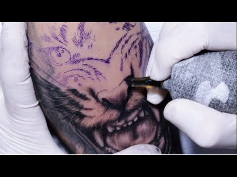 Video hình xăm hổ cánh tay đẹp - Xăm nghệ thuật Bình Dương... - youtube