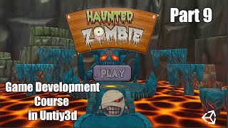 Haunted Zombie Beginner Series Part 9 || How to detect collisions in C# Unity3d