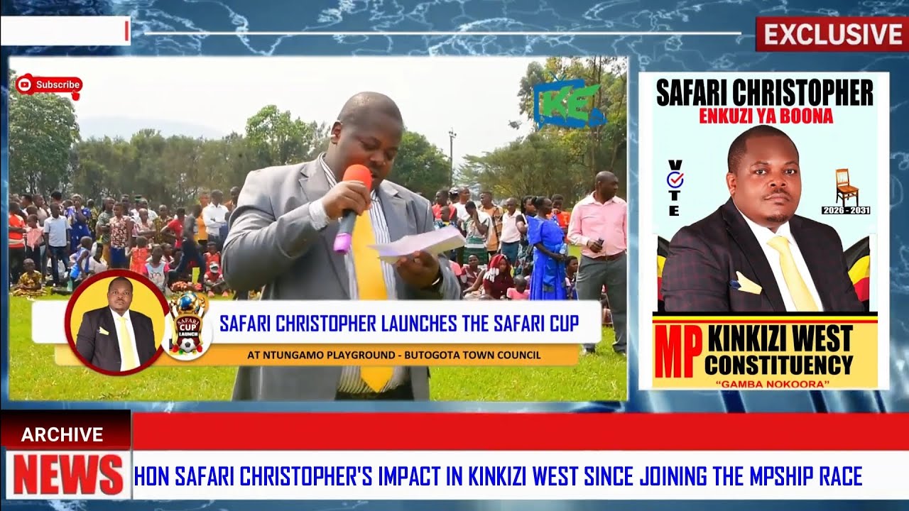 Hon Safari Christopher's Impact in Kinkizi West Since Joining the MPSHIP Race 