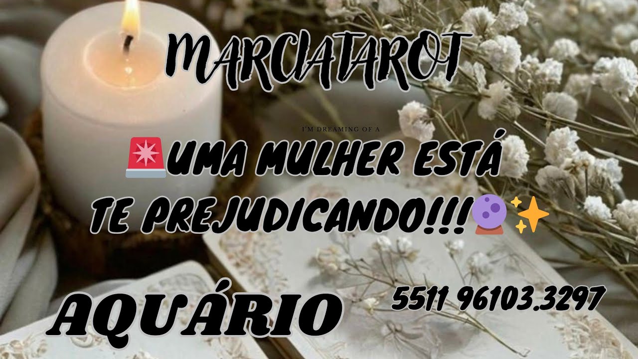 AQUÁRIO 🔮TOME MUITO CUIDADO COM UMA MULHER!!! 🔥VOU TE REVELAR O MOTIVO!!!✨