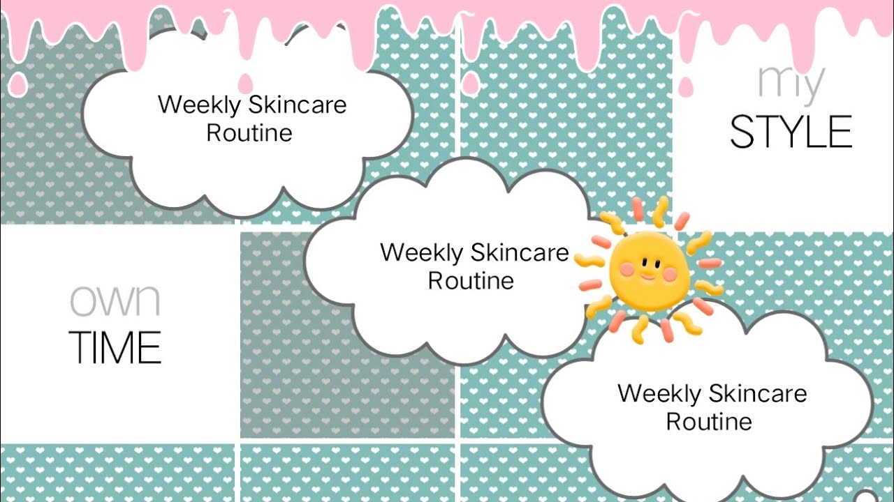 Weekly Skincare Routine 🌻😍🍂//DIY// ️ Get Clear and Glowing Skin at Home ...