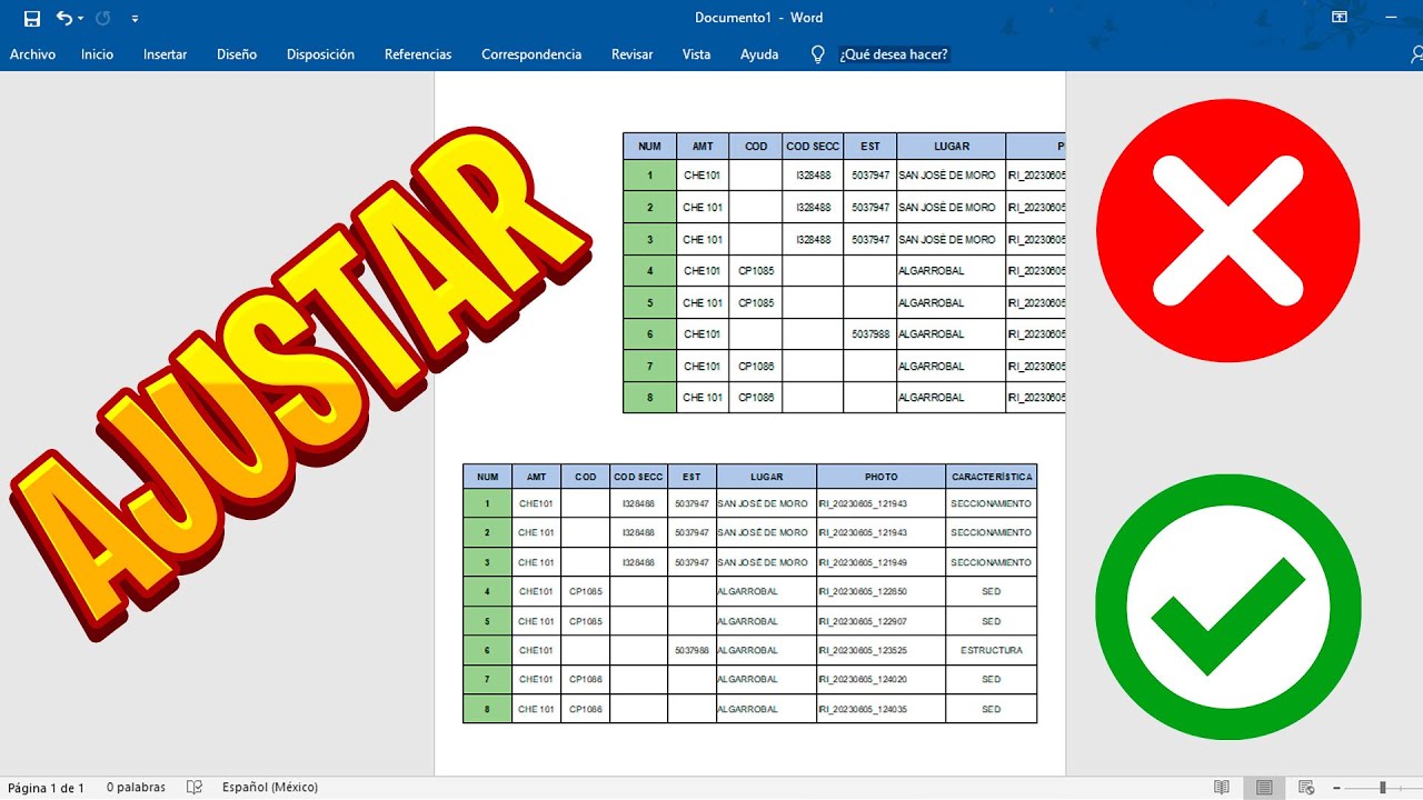 AJUSTAR TABLA DE EXCEL EN WORD SIN MODIFICAR FORMATO YouTube AJUSTAR TABLA DE EXCEL EN WORD SIN MODIFICAR FORMATO YouTube