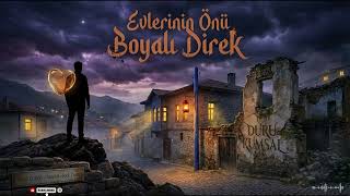 Evlerin Önü Boyalı Direk