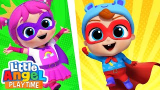 Super Heroes | Fun Sing Along Songs by Little Angel Playtime