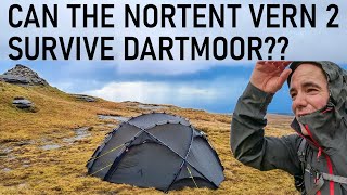 Testing the Nortent Vern 2 by wild camping in wind and rain on Dartmoor | Tent review