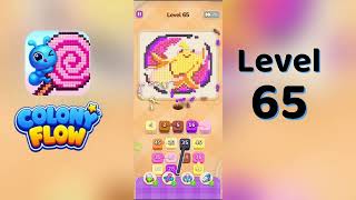 Colony Flow Level 65 Walkthrough | Full Gameplay | Solutionguruji