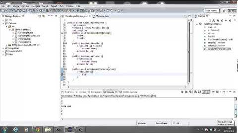 Cola Simple de Objetos en Eclipse