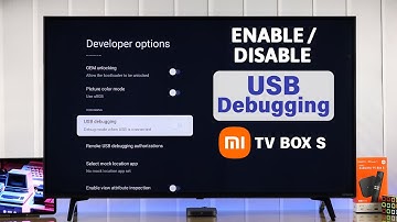 Xiaomi TV Box 4k : How to Enter/Exit Developer Option to Enable/Disable USB Debugging Mode!