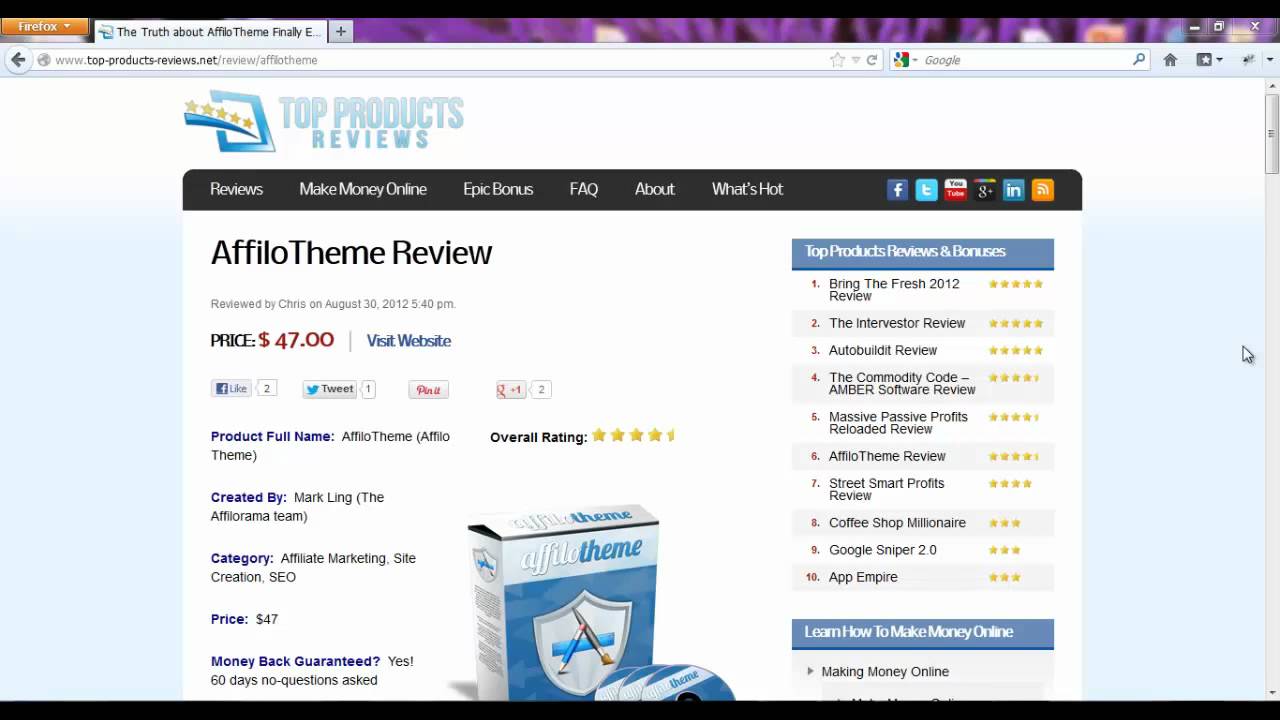 Affilotheme Exposed - Affilotheme Review