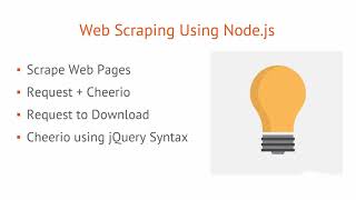 Learn Web Scraping with Node.js : Welcome to the Course!