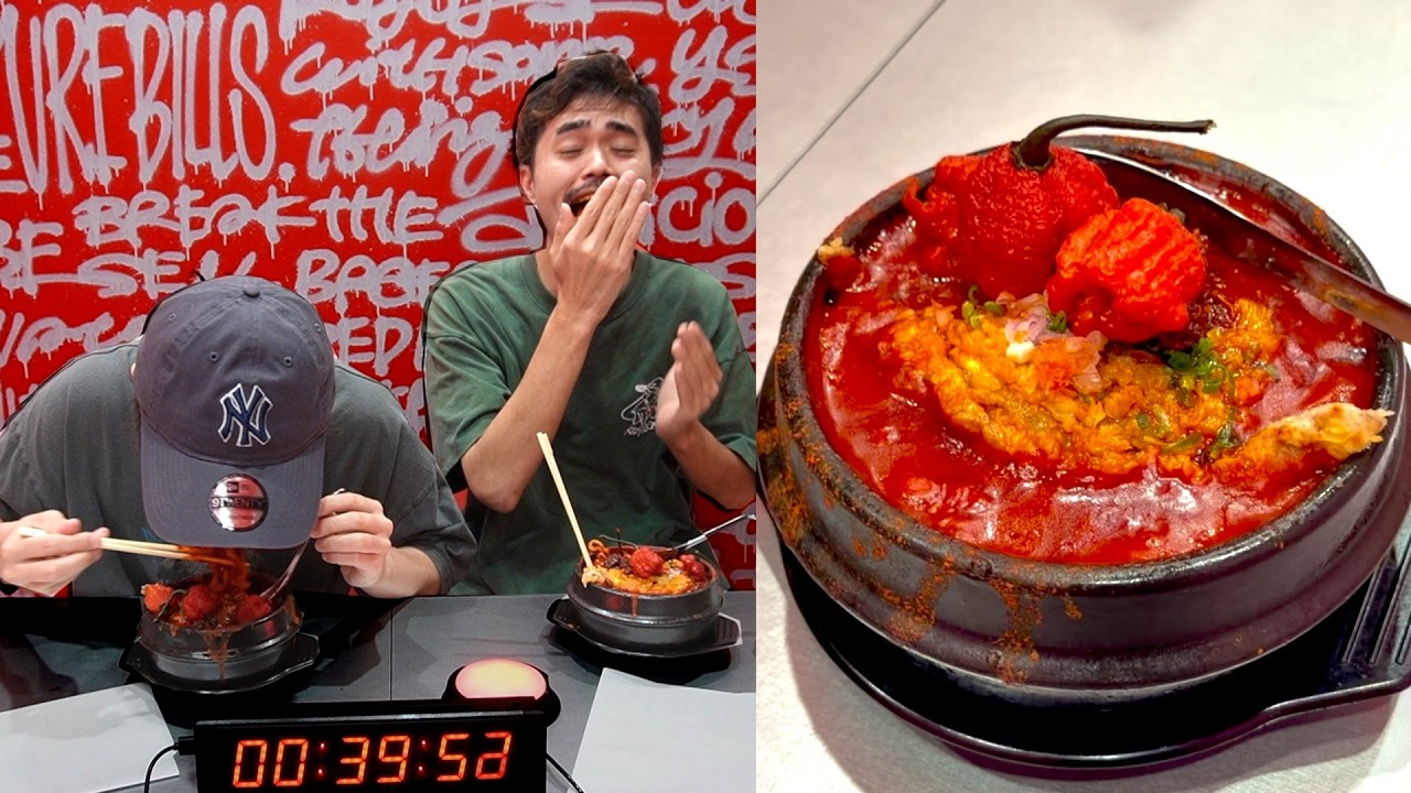 【過去最辛】激辛蟹ラーメン『100辛』を10分で食べたら返金されるお店で悶絶しました。【かにを】
