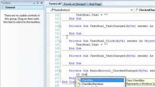 A Simple Program tutorial in VB08
