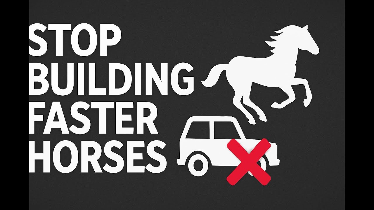 [Episode 3] AI Innovation Strategy: Stop Building Faster Horses