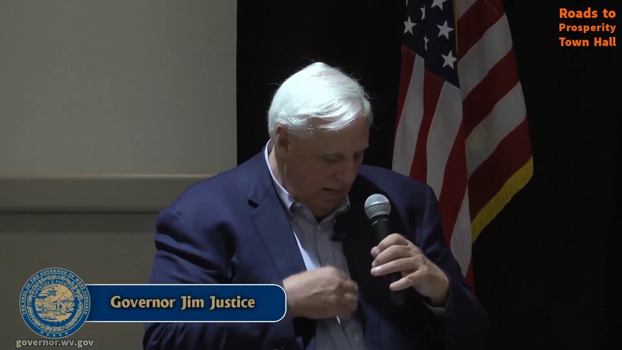 Governor Justice Explains how the Roads to Prosperity Amendment will