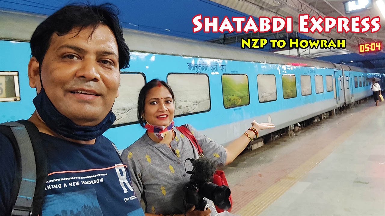 Train Journey after long Time ?|| Shatabdi Express Special 02841|| New  Jalpaiguri To Howrah - YouTube