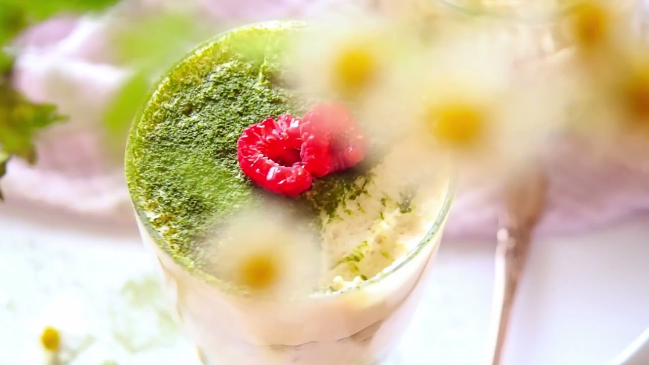 TOFU MATCHA TIRAMISU Easy Japanese Dessert to make at home! Easy Vegan