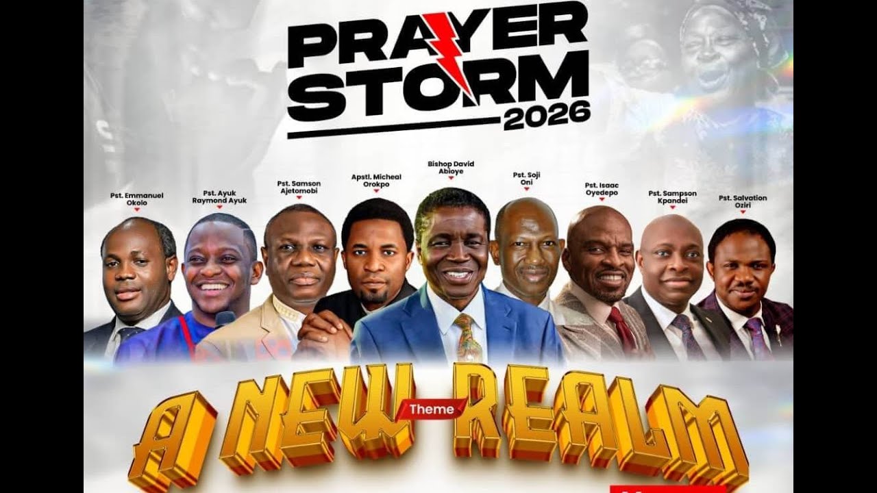 PRAYER STORM 2026 | A NEW REALM | WITH DAVID ABIOYE | PORTHARCOUT, RIVERS STATE | 18.01.26