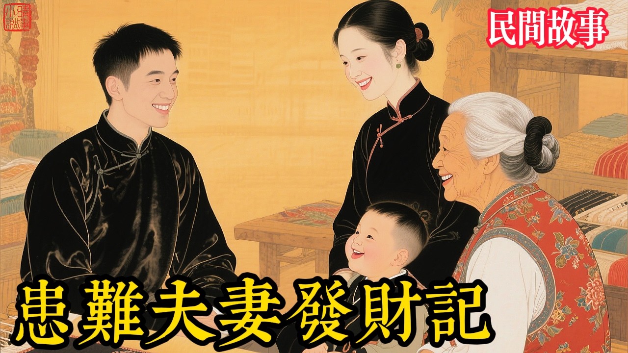 窮夫妻被惡母趕出家門，靠賣炊餅逆天改命，五年後衣錦還鄉，瞎眼婆婆跪地痛哭： #民间故事 #故事頻道 #听书 #民間故事 #有聲書 #說書 #睡前故事 #情感