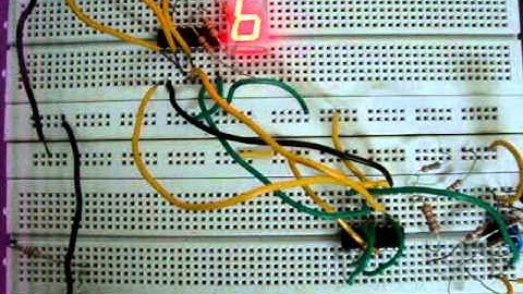 0 - 9 counter using IC 7493