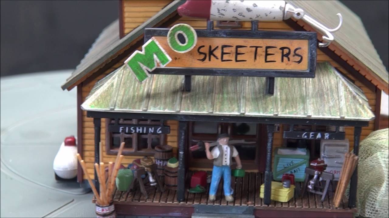 Review Woodland Scenics Mo Skeeters Bait and Tackle Built n Ready