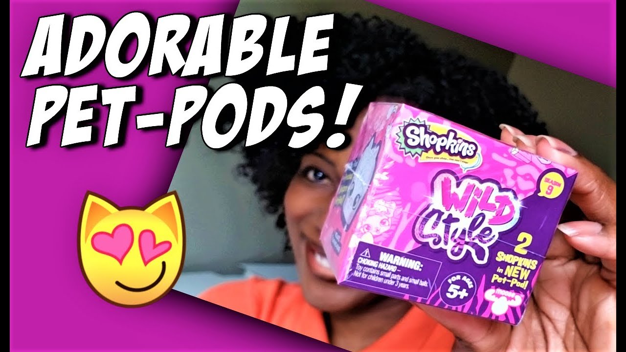 SHOPKINS PET-POD SURPRISE BLIND BAG UNBOXING