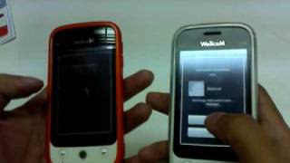 Android 2.1 Eclair on WellcoM A88 Bump Phonebook App