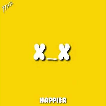 HAPPIER - MARSHMALLOW (VIDEO LYRICS FOR WHATSAPP STORY) - Terjemahan Indonesia